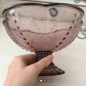 Purple Decorative Dish Bowl